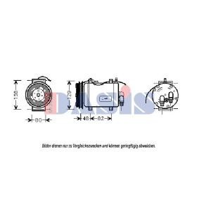 Acquista Compressore aria condizionata da AKS DASIS 853380N a buon mercato per soli 317,14 €