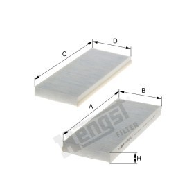 Köp Kupéfilter av HENGST FILTER E2920LI till det låga priset 546,12 kr