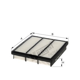 Luftfilter von HENGST FILTER E678L