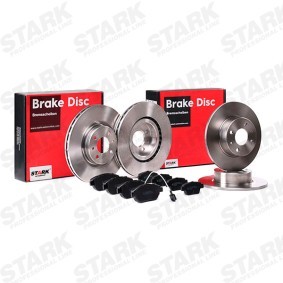 Comprar Kit de discos de freno y pastillas de STARK SKBK-10991694 a bajo precio de 146,65 €