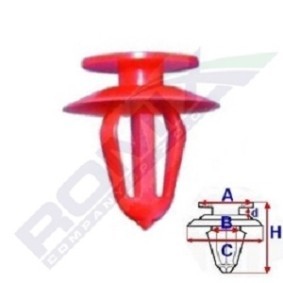 Compre Moldura de puerta de ROMIX online para Corsa C Hatchback (X01) a precios moderados
