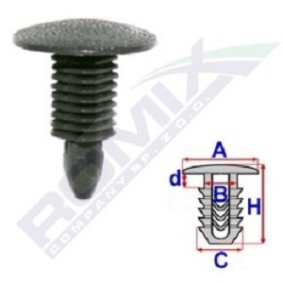 Comprar Clip, listón de ROMIX A175047 a bajo precio de 0,51 €