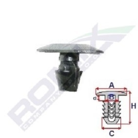 Comprar Clip, listón de ROMIX A82031 a bajo precio de 0,66 €