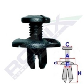 Compre Moldura de puerta de ROMIX online para CIVIC VII Hatchback (EU, EP, EV) a precios moderados