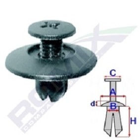 Clip, Zier- / Schutzleiste B22092