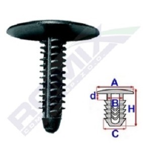 Comprar Clip, listón de ROMIX B22643 a bajo precio de 0,90 €