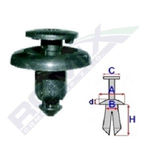 Comprar Clip, listón de ROMIX B25636 a bajo precio de 0,93 €