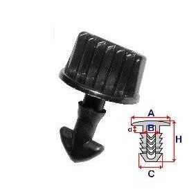 Clip, Zier- / Schutzleiste C60154