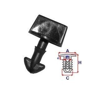 Clip, Zier- / Schutzleiste C60155