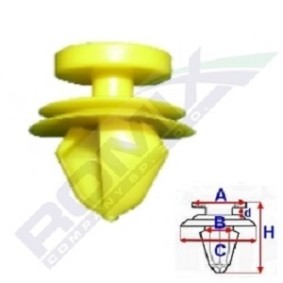 Comprar Clip, listón de ROMIX C60337 a bajo precio de 1,60 €