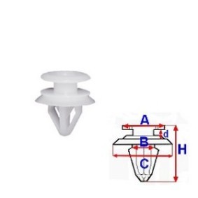 Clip, Zier- / Schutzleiste C60369