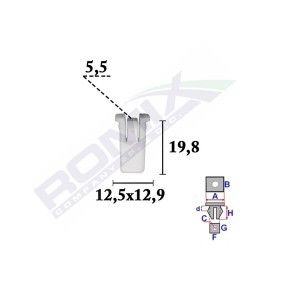Compre Moldura de puerta de ROMIX online para C-Max II (DXA/CB7, DXA/CEU) a precios moderados