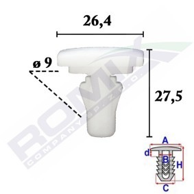 Compre Moldura de puerta de ROMIX online para Golf V Variant (1K5) a precios moderados