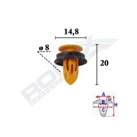 Compre Moldura de puerta de ROMIX online para C-Max II (DXA/CB7, DXA/CEU) a precios moderados
