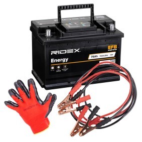 Køb Starterbatteri af RIDEX 1S0282 til den lave pris 670,78 DKK