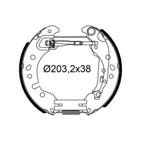Bremsbackensatz 554946 von VALEO günstig für 145,72 € online kaufen