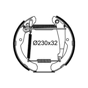 Comprar Juego de zapatas de frenos de VALEO 554961 a bajo precio de 93,49 €