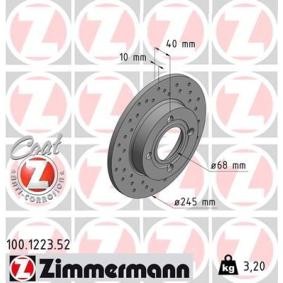 Comprar Disco de freno de ZIMMERMANN 100.1223.52 a bajo precio de 63,26 €
