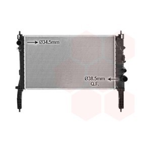 Achetez des Radiateur du moteur VAN WEZEL 37002654 à prix pour 162,71 €