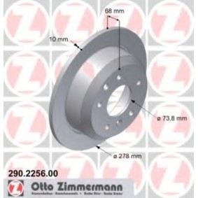 Comprar Disco de freno de ZIMMERMANN 290.2256.00 a bajo precio de 135,11 €