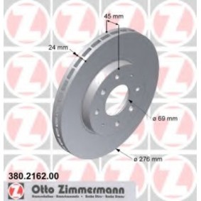 Bremsscheibe von ZIMMERMANN