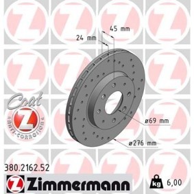 Bremsscheibe von ZIMMERMANN