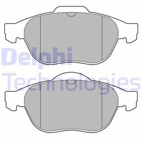 Bremsbeläge für RENAULT von DELPHI