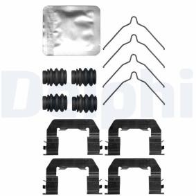 Comprar Kit de accesorios, pastillas de frenos de DELPHI LX0736 a bajo precio de 16,39 €