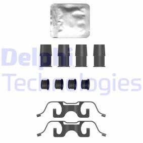 Comprar Kit de accesorios, pastillas de frenos de DELPHI LX0755 a bajo precio de 20,31 €