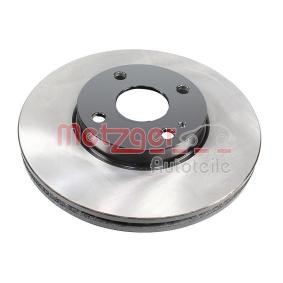 Achetez des Disque de frein METZGER 6110953 à prix pour 28,01 €
