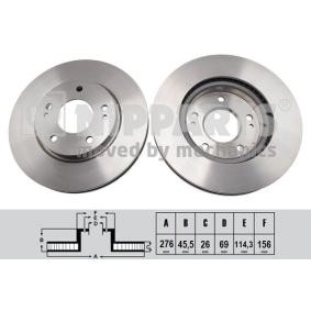 Comprar Disco de freno de NIPPARTS N3305078 a bajo precio de 54,49 €