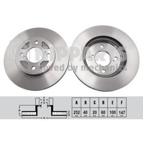 Comprar Disco de freno de NIPPARTS N3308033 a bajo precio de 35,99 €