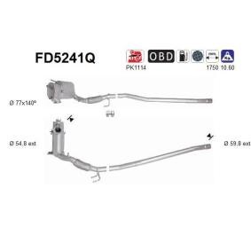 SKODA Partikelfilter (DPF) von AS