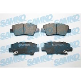 Comprar Juego de pastillas de freno de SAMKO 5SP2219 a bajo precio de 27,58 €