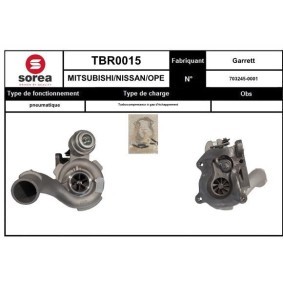 Turbolader von SNRA TBR0015