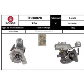 Turbolader von SNRA