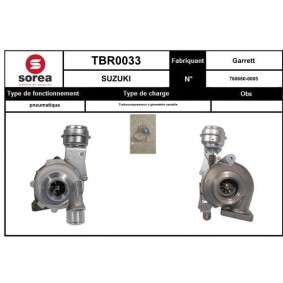 Turbolader von SNRA TBR0033