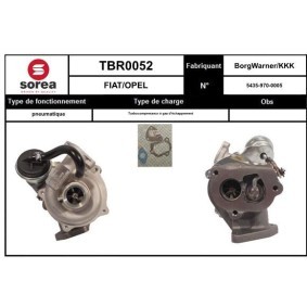 Turbolader für FORD von SNRA