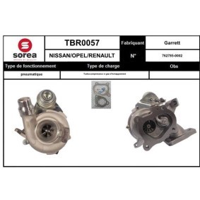 Turbolader von SNRA TBR0057