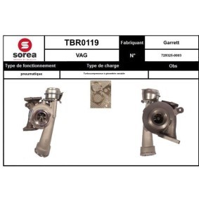 Turbolader von SNRA TBR0119