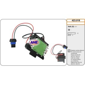 Vorwiderstand, Elektromotor-Kühlerlüfter von AHE