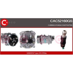 Acquista Compressore aria condizionata da CASCO CAC61602AS a buon mercato per soli 341,20 €