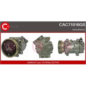 Acquista Compressore aria condizionata da CASCO CAC71033GS a buon mercato per soli 495,55 €