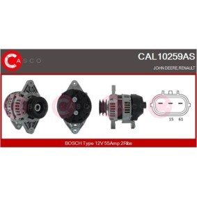 Achetez des Transmetteur de pression, contrôle des gaz d'échappement CASCO CPC74017GS à prix pour 83,00 €