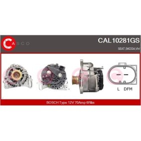 Achetez des Transmetteur de pression, contrôle des gaz d'échappement CASCO CPC77005AS à prix pour 92,57 €