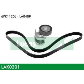 Acquista Kit Cinghie Poly-V da LUCAS LAK0201 a buon mercato per soli 77,85 €