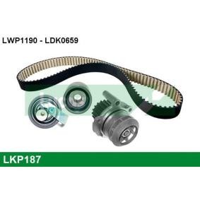 Achetez des Kit de distribution + pompe à eau LUCAS LKP187 à prix pour 120,56 €
