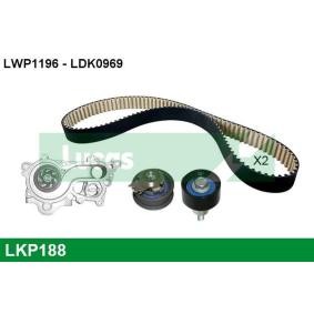 Achetez des Kit de distribution + pompe à eau LUCAS LKP188 à prix pour 167,47 €