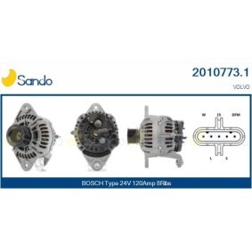 Klimakompressor von SANDO SAC75068.0