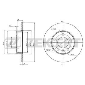 Comprar Disco de freno de ZEKKERT BS-5032B a bajo precio de 35,79 €